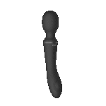 wand vibrator – Dubbelzijdig met dubbele motor en 10+10 standen – VIVE by Shots, paars VIVE by Shots - Afbeelding 4