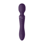 wand vibrator – Dubbelzijdig met dubbele motor en 10+10 standen – VIVE by Shots, paars VIVE by Shots - Afbeelding 11