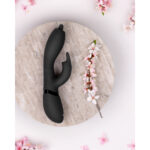 rabbit vibrator – 360° roterende g-spot punt + clitorisstimulatie – VIVE by Shots Paars VIVE by Shots - Afbeelding 7