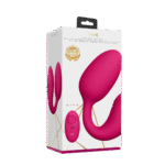 vibrerend ei – duale stimulatie met 2 eitjes en 10×10 standen – VIVE Roze VIVE by Shots - Afbeelding 2