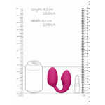vibrerend ei – duale stimulatie met 2 eitjes en 10×10 standen – VIVE Roze VIVE by Shots - Afbeelding 6