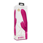 rabbit vibrator – Pulse Wave G-Spot & clitoris stimulatie – VIVE Etsu paars VIVE by Shots - Afbeelding 2