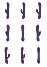 rabbit vibrator – Pulse Wave G-Spot & clitoris stimulatie – VIVE Etsu paars VIVE by Shots - Afbeelding 13