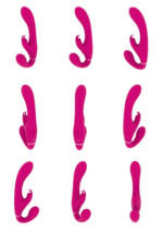 strapless vibrator – duo stimulatie voor koppels – VIVE Suki, roze VIVE by Shots - Afbeelding 6