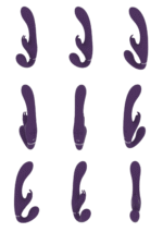 strapless vibrator – duo stimulatie voor koppels – VIVE Suki, roze VIVE by Shots - Afbeelding 12