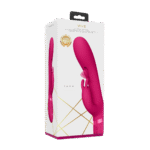 rabbit vibrator – 10 standen en waterproof – VIVE by Shots Paars VIVE by Shots - Afbeelding 2