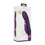 rabbit vibrator – 10 standen en waterproof – VIVE by Shots Paars VIVE by Shots - Afbeelding 7