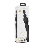 wand vibrator – dubbele motor & 10 standen – VIVE by Shots, paars VIVE by Shots - Afbeelding 3