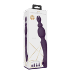 wand vibrator – dubbele motor & 10 standen – VIVE by Shots, paars VIVE by Shots - Afbeelding 9