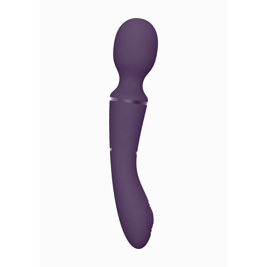 wand vibrator – dubbele motor & 10 standen – VIVE by Shots, paars VIVE by Shots - Afbeelding 10