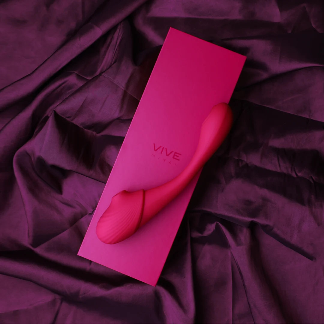 Duo vibrator met buigbaar ontwerp – Tester VIVE by Shots - Afbeelding 6
