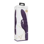 rabbit vibrator – op-en-neer bewegende ringen – VIVE paars VIVE by Shots - Afbeelding 8