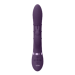 rabbit vibrator – op-en-neer bewegende ringen – VIVE paars VIVE by Shots - Afbeelding 10