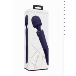 wand vibrator – dubbele eind met flapperende tong en dubbele motor – VIVE, paars VIVE by Shots - Afbeelding 7