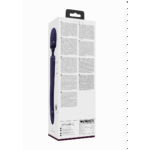 wand vibrator – dubbele eind met flapperende tong en dubbele motor – VIVE, paars VIVE by Shots - Afbeelding 8