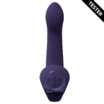 Rabbit vibrator – triple motor met come-hither en pulse wave – VIVE by Shots paars VIVE by Shots