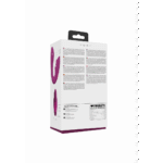 G-spot vibrator met masserende parels – Roze VIVE by Shots - Afbeelding 2