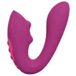 G-spot vibrator met masserende parels – Roze VIVE by Shots - Afbeelding 4