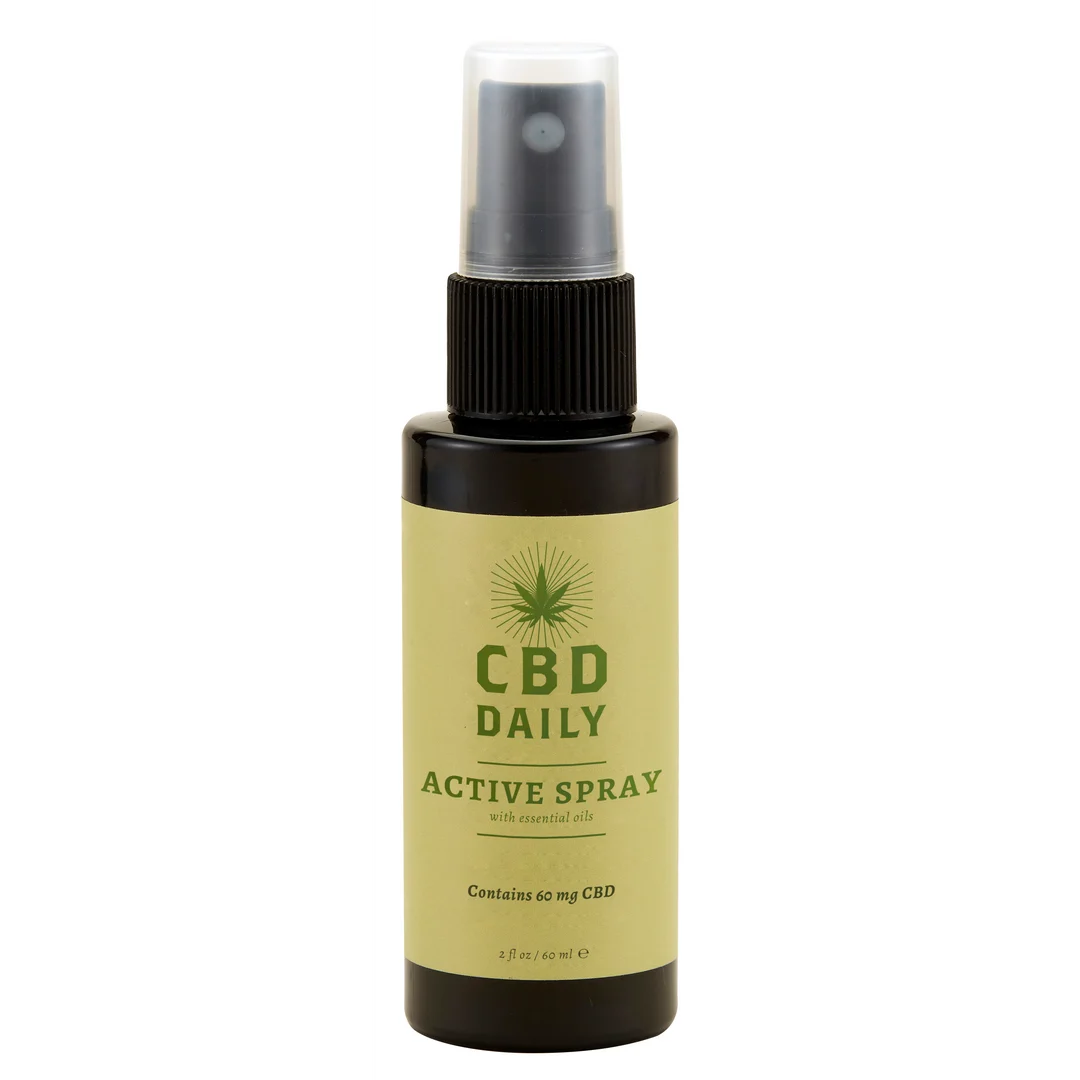 Earthly Body Aktivspray mit CBD, 60 ml – Bild 1