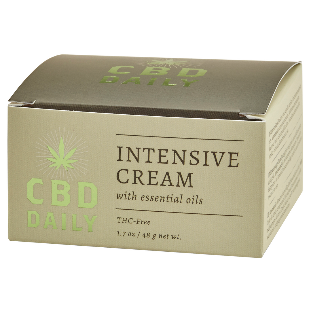 XEUCBDCC050_1_1 Hemp creme – Original Strength Intensive Cream, rijke formule, THC-vrij – Earthly Body – 2 oz / 48 gr - Afbeelding 1