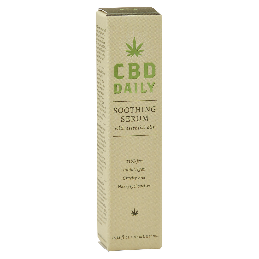 XEUCBDSO010_1 Kalmerend serum rollerball – ultra-geconcentreerd, snel absorberend – Earthly Body – 10 ml - Afbeelding 1