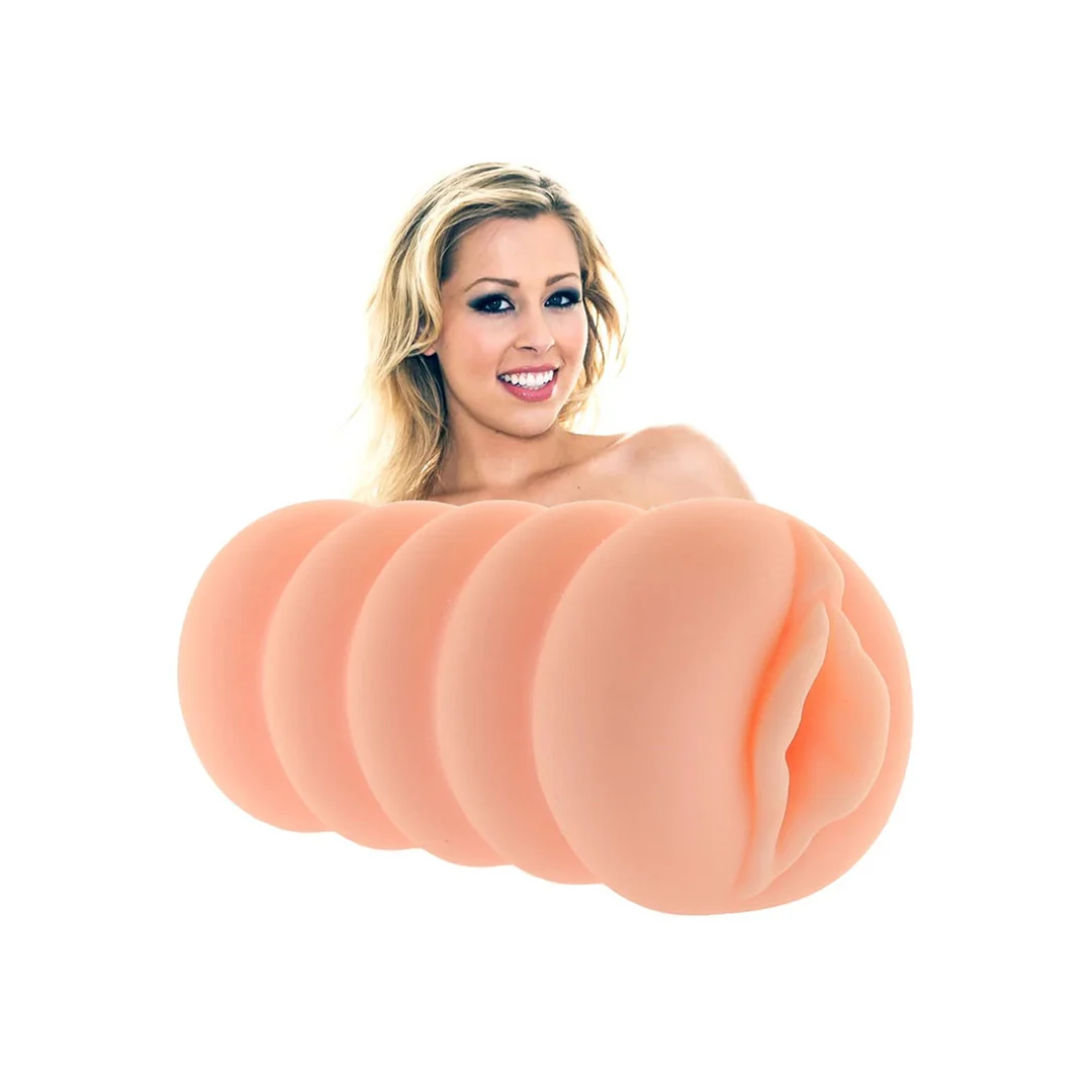 Vagina masturbator met multi-textuur tunnel – Pussy Masturbator 3D - Afbeelding 6